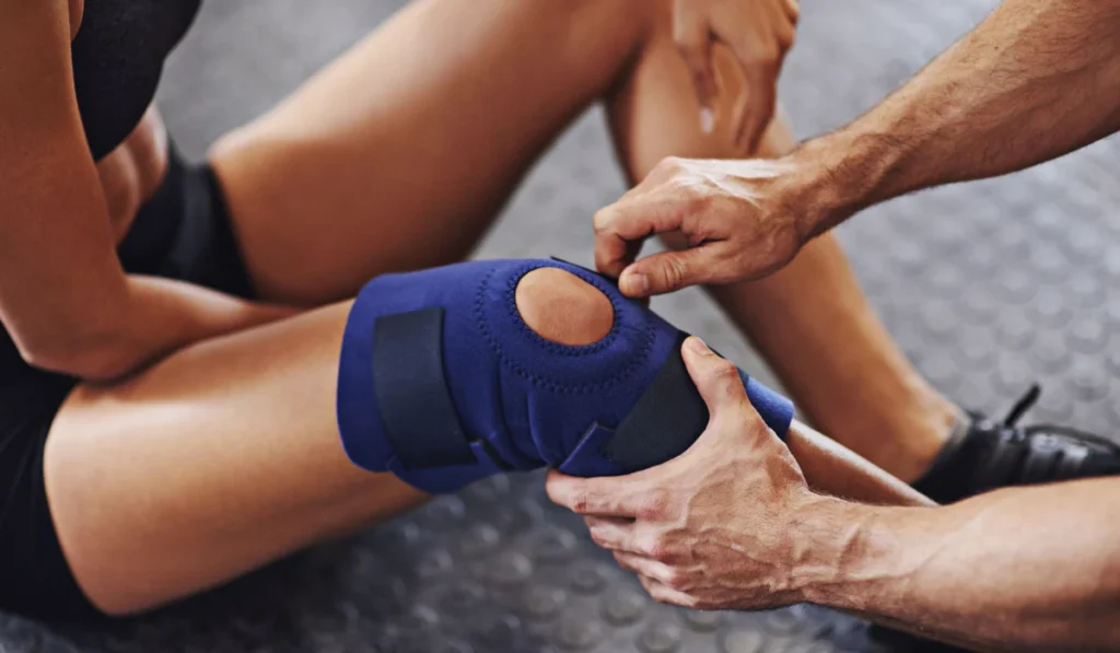 Revitalising Recovery: Effective Rehabilitation Strategies for Muscle Injuries 2 Person undergoing muscle rehabilitation therapy Woking