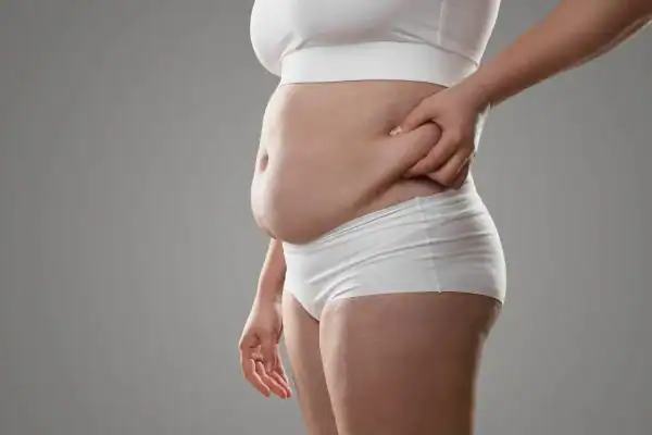 The Hidden Connection: How Stress Shapes Your Fitness and Body Composition 1 Image of stress belly Woking How Lipo 360 can help manage your symptoms